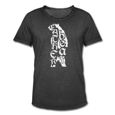 Geburtstagsgeschenk Vater T-Shirt - Vater Bear Bär Spaß Vater Geburtstags Geschenk