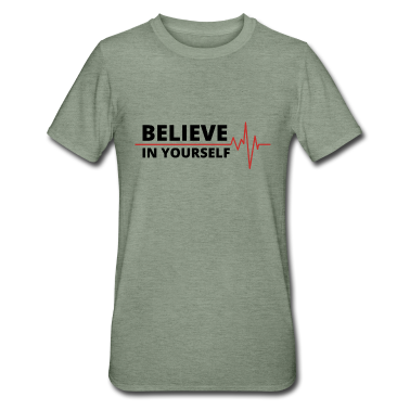 Geburtstagsgeschenk Vater T-Shirt - Geburtstagsgeschenk Believe in yourself