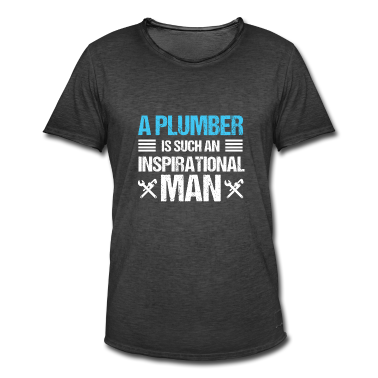 Geburtstagsgeschenk Vater T-Shirt - Klempner Inspirational Man Plumbing Geburtstagsgeschenk