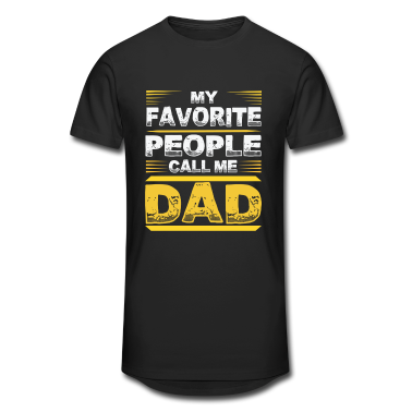 Geburtstagsgeschenk Vater T-Shirt - mein Lieblingsvater Big Daddy Geburtstagsgeschenk