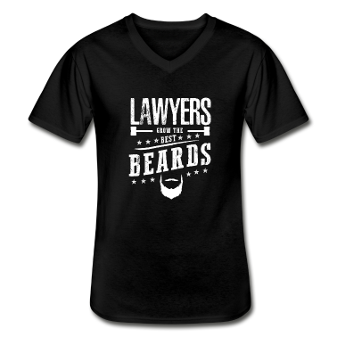 Geburtstagsgeschenk Vater T-Shirt - Bart Anwalt Geschenk Geburtstagsgeschenk