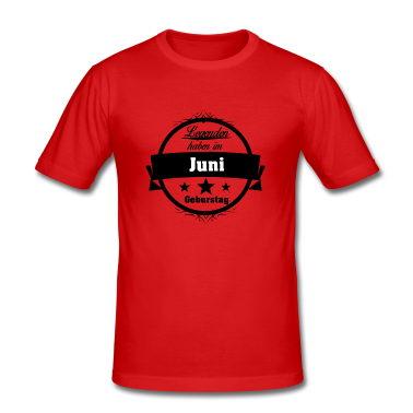 Geburtstagsgeschenk Vater T-Shirt - Geburtstagsgeschenk für im Juni geborene