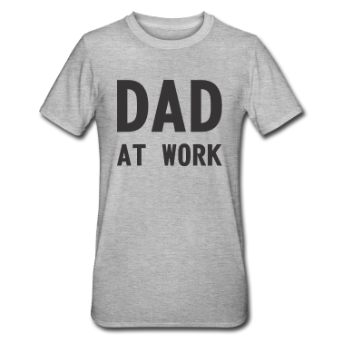 Geburtstagsgeschenk Vater T-Shirt - Vater bei der Arbeit