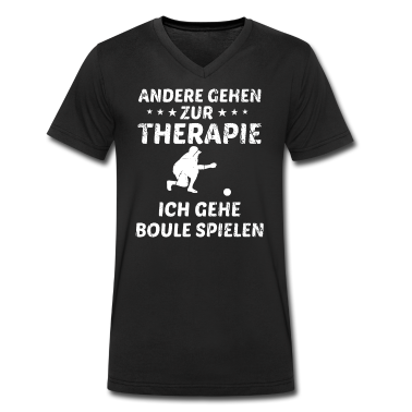 Geburtstagsgeschenk Vater T-Shirt - Boule Boccia Botscha Boulekugeln Geschenkidee