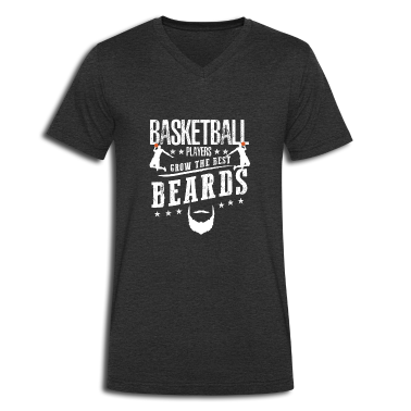 Geburtstagsgeschenk Vater T-Shirt - Bart Basketball Geschenk Geburtstagsgeschenk