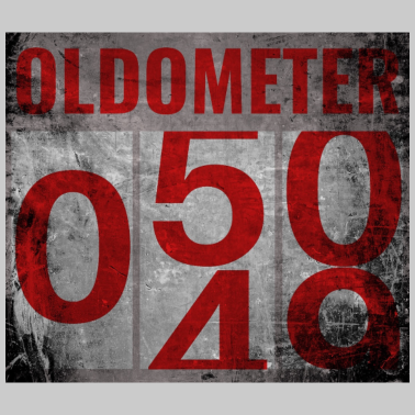 Motiv 50. GEBURTSTAG - OLDOMETER - GEBURTSTAGSGESCHENK