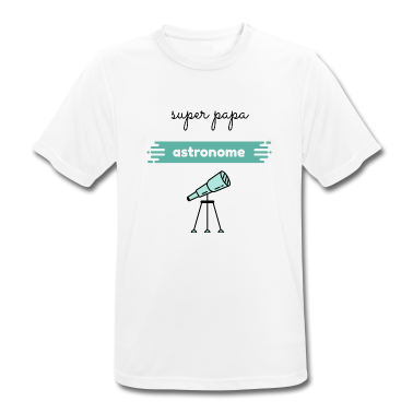 Geburtstagsgeschenk Vater T-Shirt - Super-Astronom-Papa, Geburtstagsgeschenk-Idee