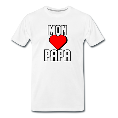 Geburtstagsgeschenk Vater T-Shirt - Ich liebe meinen Vater.