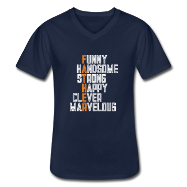 Geburtstagsgeschenk Vater T-Shirt - Vater Traits