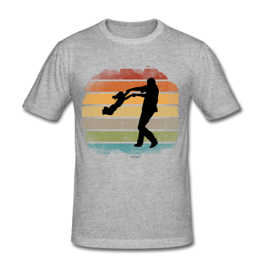 Geburtstagsgeschenk Vater T-Shirt - Vater und Tochter