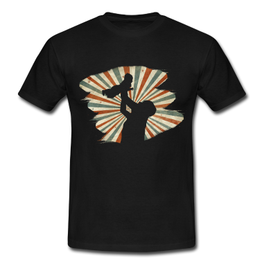 Geburtstagsgeschenk Vater T-Shirt - Vater und Tochter