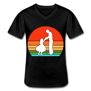 Geburtstagsgeschenk Vater T-Shirt - Vater und Tochter