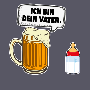 Motiv bier ich bin dein vater