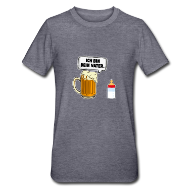 Geburtstagsgeschenk Vater T-Shirt - bier ich bin dein vater