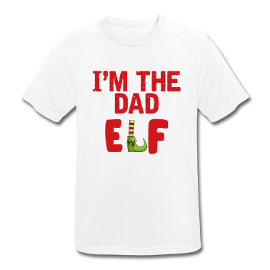 Geburtstagsgeschenk Vater T-Shirt - Ich bin der Vater Elf