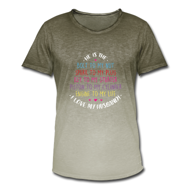 Geburtstagsgeschenk Vater T-Shirt - Ich liebe meinen Mann Geschenk