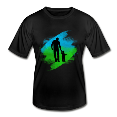 Geburtstagsgeschenk Vater T-Shirt - Vater und Tochter