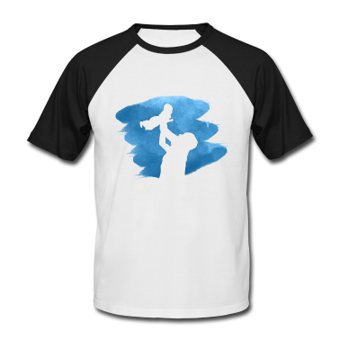 Geburtstagsgeschenk Vater T-Shirt - Vater und Tochter
