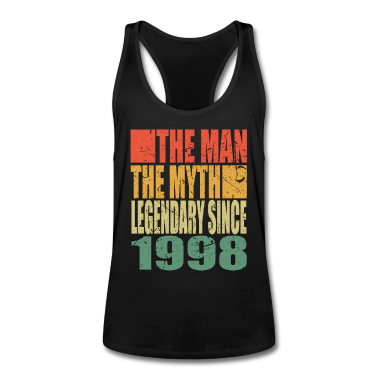 Geburtstagsgeschenk Vater Tank Top - Geboren 1998 The Man The Myth Geburtstag