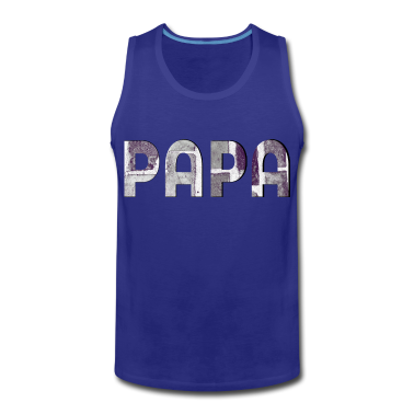 Geburtstagsgeschenk Vater Tank Top - PAPA VATERTAG GEBURTSTAGSGESCHENK COOLER VATER