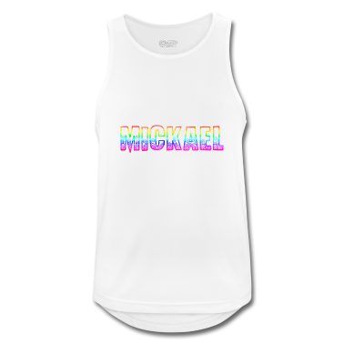 Geburtstagsgeschenk Vater Tank Top - mickael rs regenbogen