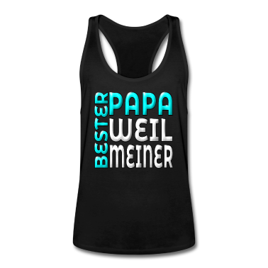 Geburtstagsgeschenk Vater Tank Top - BESTER PAPA WEIL MEINER VATERTAGSGESCHENKE VATER