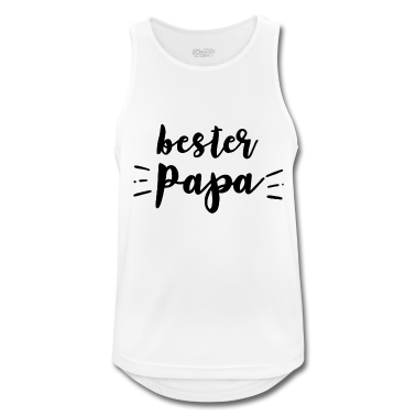 Geburtstagsgeschenk Vater Tank Top - Bester Papa Vater Design