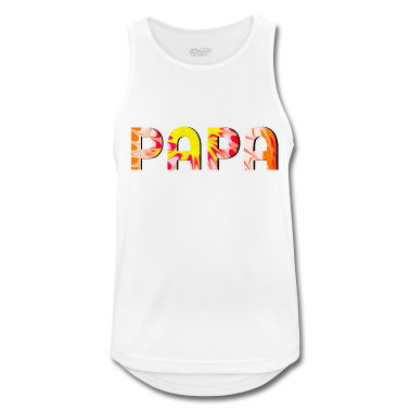 Geburtstagsgeschenk Vater Tank Top - PAPA VATER GEBURTSTAGSGESCHENKE VATERTAG BATIK