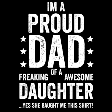 Motiv Stolzer Vater Vatertag Geburtstagsgeschenk Tochter