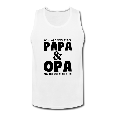 Geburtstagsgeschenk Vater Tank Top - Vater Großvater Papa Opa Geburtstagsgeschenk