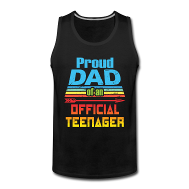 Geburtstagsgeschenk Vater Tank Top - Stolzer Vater eines offiziellen Teenager Geburtstagsgeschenk