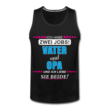 Geburtstagsgeschenk Vater Tank Top - Opa Großvater Großeltern Vater Vatertag Spruch