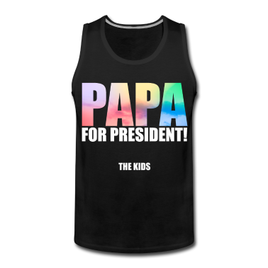 Geburtstagsgeschenk Vater Tank Top - Vatertag Bunt Schön Vater Kinder Geschenkidee