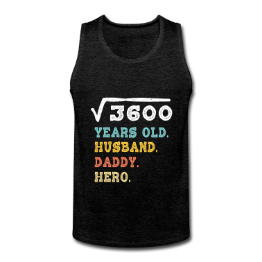 Geburtstagsgeschenk Vater Tank Top - 60. Geburtstagsgeschenk Wurzel 3600 Vater Opa Held