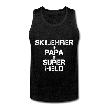 Geburtstagsgeschenk Vater Tank Top - Skilehrer Vater Papa Geschenk