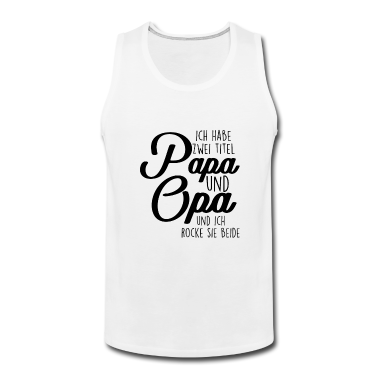 Geburtstagsgeschenk Vater Tank Top - Vater Großvater Papa Opa Geburtstagsgeschenk