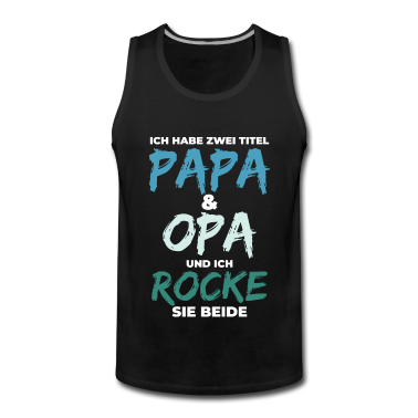 Geburtstagsgeschenk Vater Tank Top - Vater Großvater Papa Opa Geburtstagsgeschenk