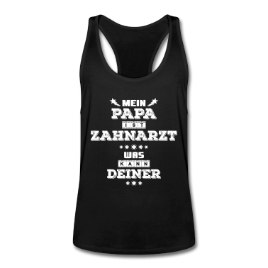Geburtstagsgeschenk Vater Tank Top - Zahnarzt Zahnmediziner Vater Papa Lustiger Spruch