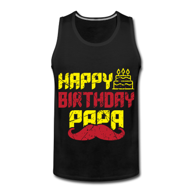 Geburtstagsgeschenk Vater Tank Top - Geburtstag Papa Geschenk