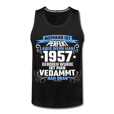 Geburtstagsgeschenk Vater Tank Top - 1957 Geburtstagsgeschenk
