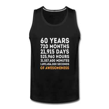 Geburtstagsgeschenk Vater Tank Top - 60. Geburtstagsgeschenk, 60 Jahre alte Geburtstagsgeschenke