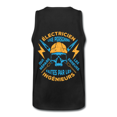 Geburtstagsgeschenk Vater Tank Top - Elektriker, Elektriker, Elektriker, Elektriker, Elektriker