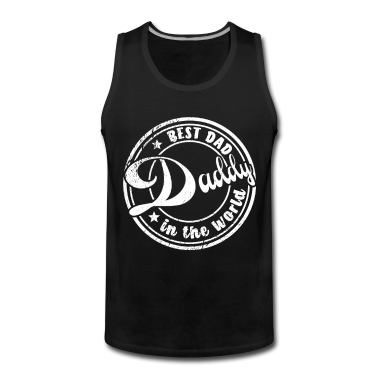 Geburtstagsgeschenk Vater Tank Top - Herren Vintage Bester Papa Der Welt Retro Vatertag