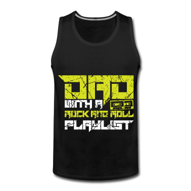 Geburtstagsgeschenk Vater Tank Top - Papa und Rock and Roll