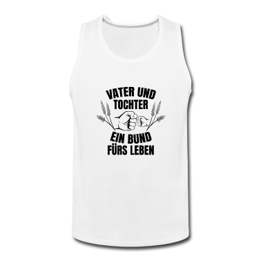 Geburtstagsgeschenk Vater Tank Top - Vater und Tochter