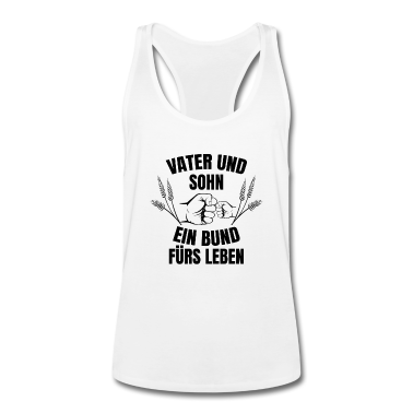 Geburtstagsgeschenk Vater Tank Top - Vater und Sohn