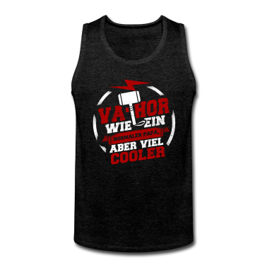 Geburtstagsgeschenk Vater Tank Top - Vater wie ein normaler Vater aber viel cooler