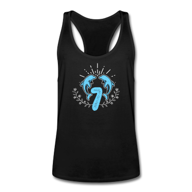 Geburtstagsgeschenk Vater Tank Top - Dolphin Geburtstag 7. Geburtstagsgeschenk