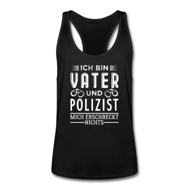 Geburtstagsgeschenk Vater Tank Top - Polizist und Vater