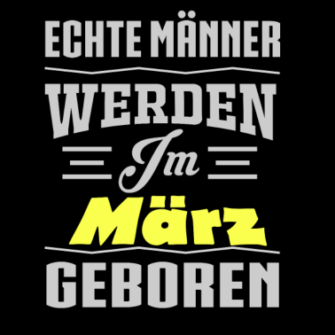 Motiv März Geburtstagsgeschenk